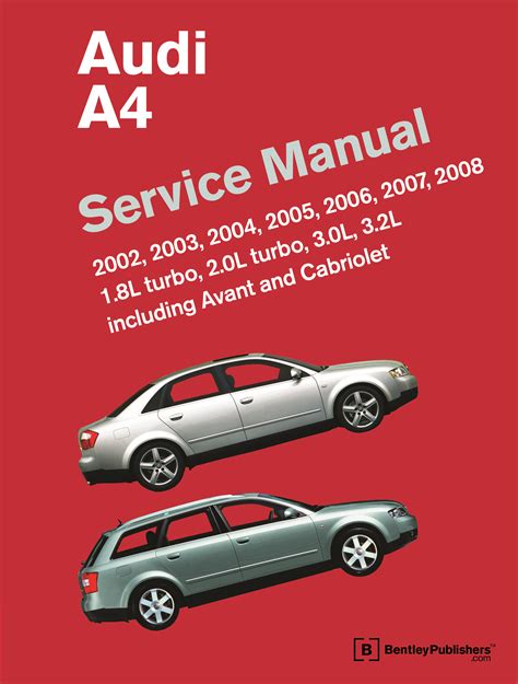audi a4 b6 b7 service manual 2002 2008 bentley 66346 Reader